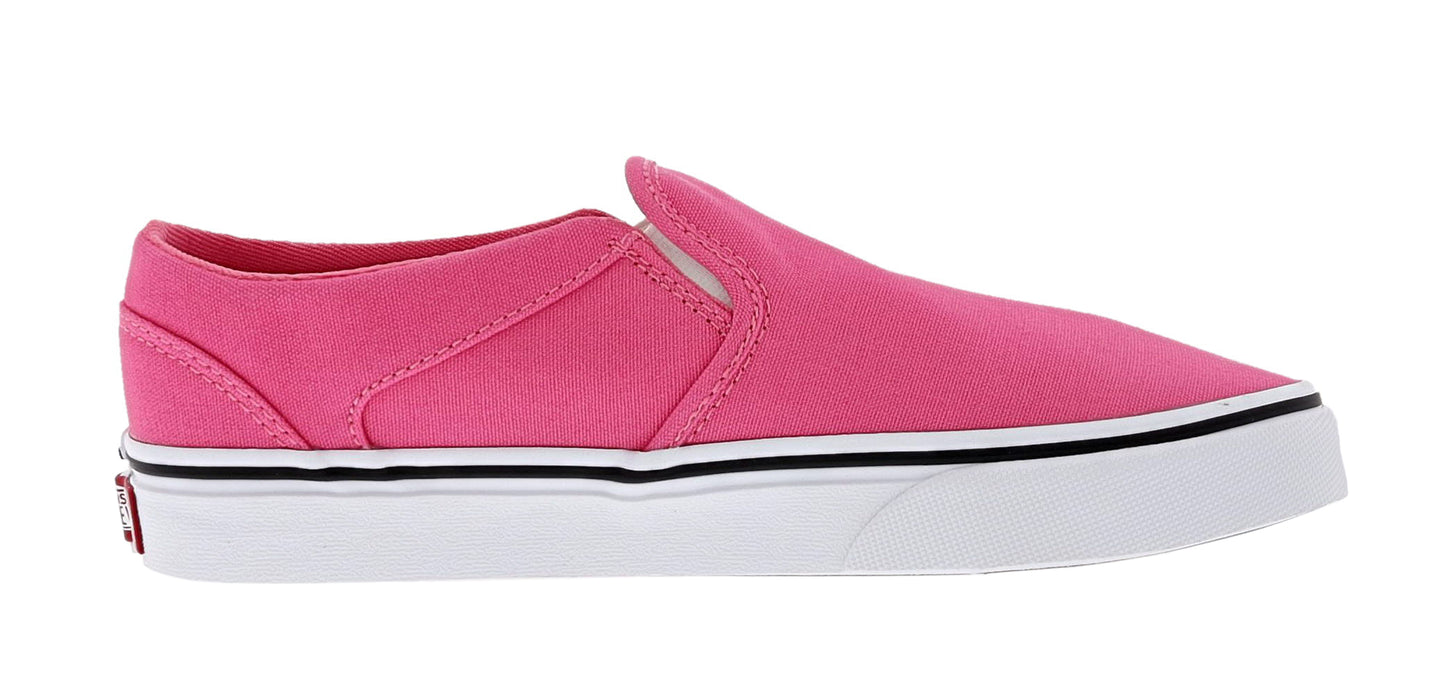 
                  
                    Vans Women's Asher Low Canvas Slip On Shoes
                  
                