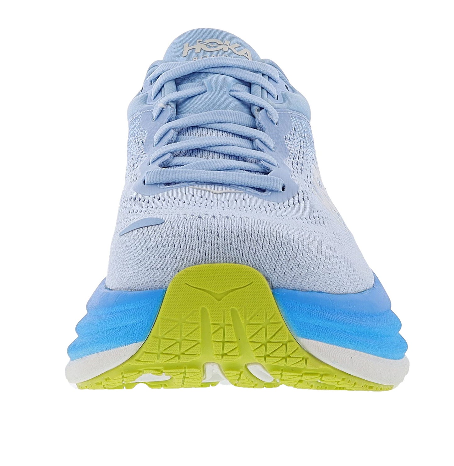 
                  
                    Front angle of Hoka Men's Bondi 8 Ultra Cushioned Walkig & Running Shoes
                  
                