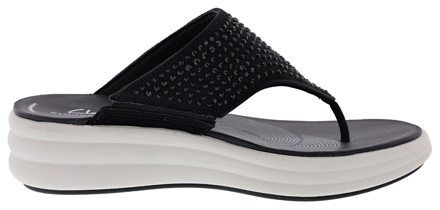
                  
                    Clarks Cloudsteppers Women's Drift Jaunt Wedge Sandals
                  
                