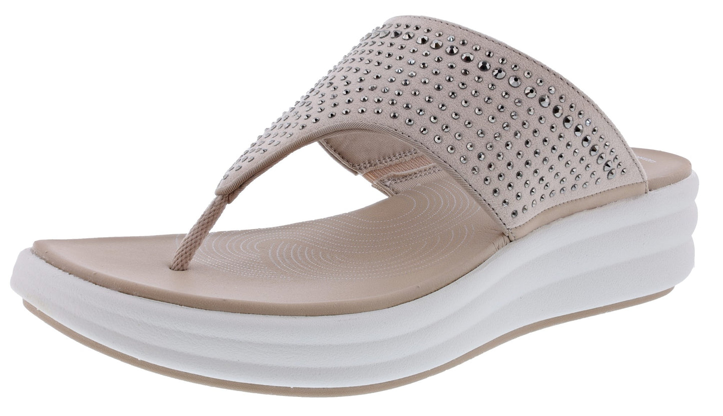 
                  
                    Clarks Cloudsteppers Women's Drift Jaunt Wedge Sandals
                  
                