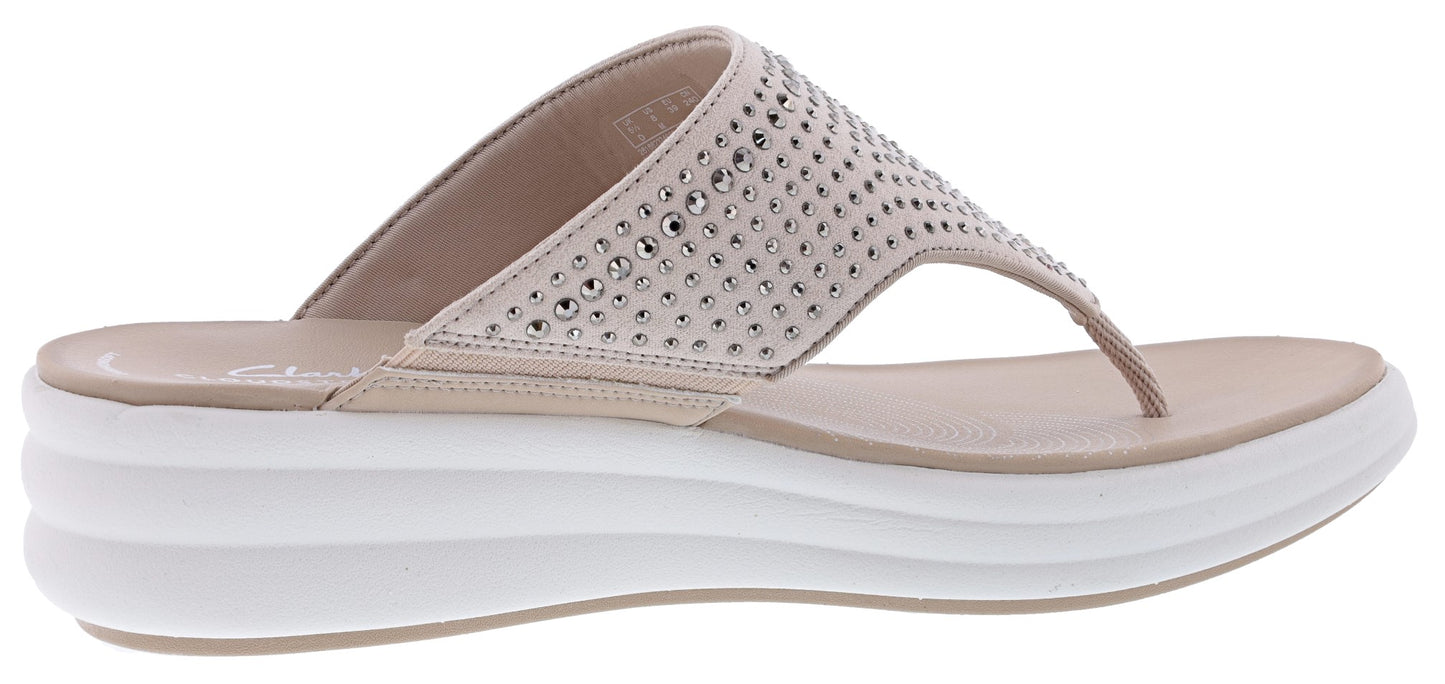 
                  
                    Clarks Cloudsteppers Women's Drift Jaunt Wedge Sandals
                  
                