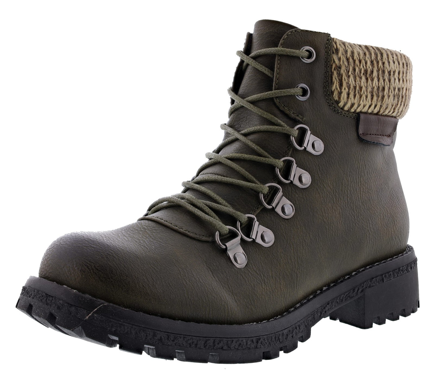 
                  
                    Patrizia Clarris Chunky Heel Combat Boots Women
                  
                