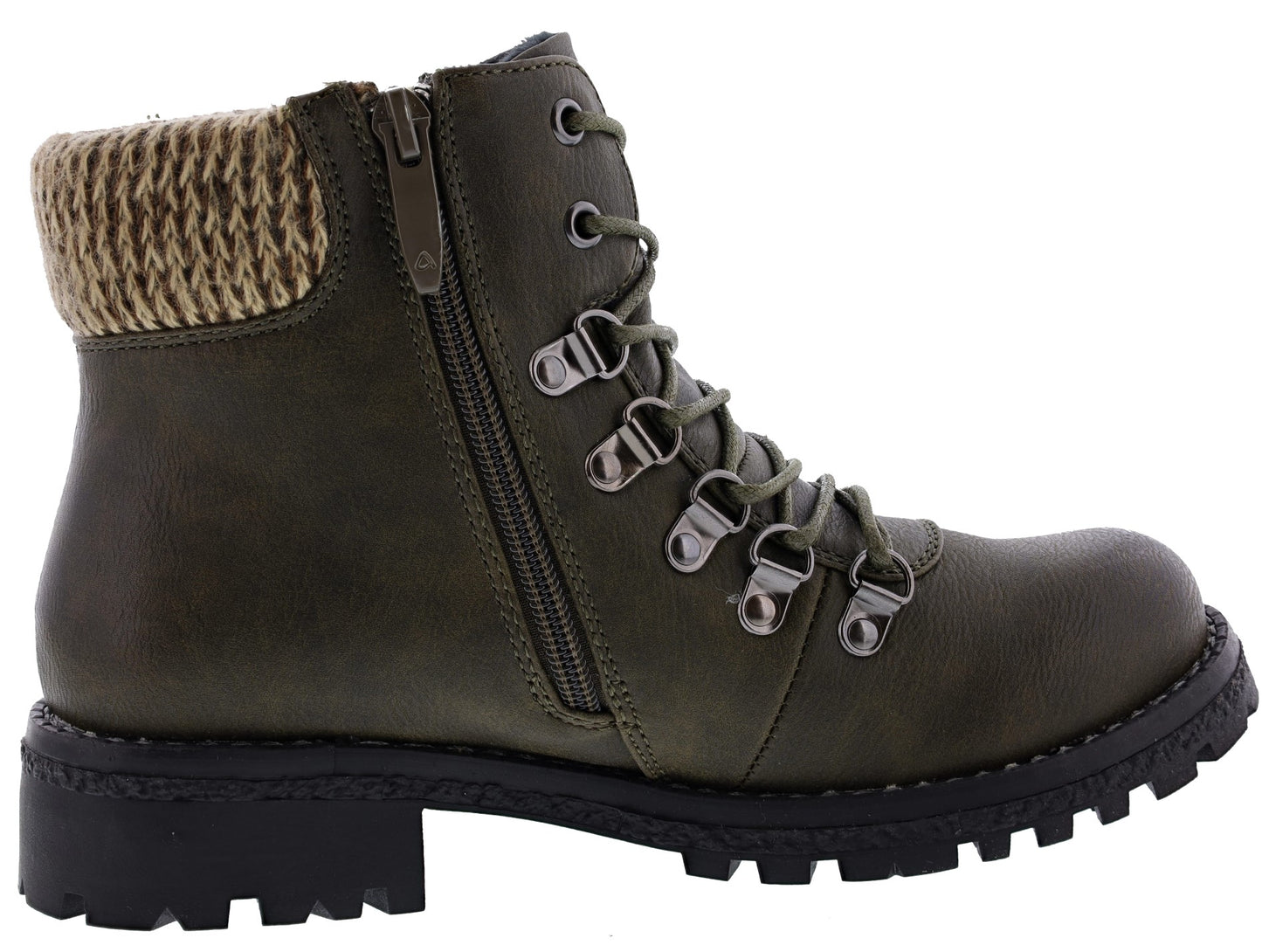 
                  
                    Patrizia Clarris Chunky Heel Combat Boots Women
                  
                