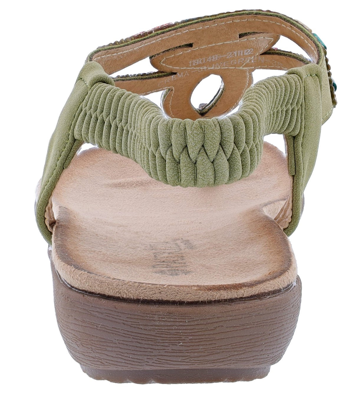 
                  
                    Patrizia Crema Wedge Thong Sandals By Spring Step
                  
                