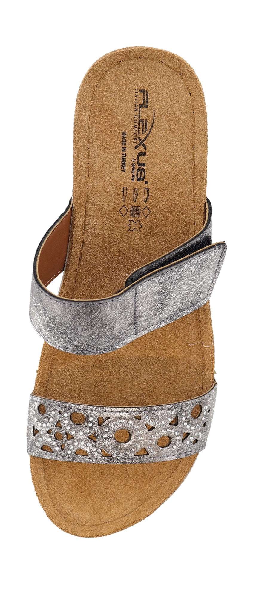 
                  
                    Flexus Women's Kalmia Comfortable Hook & Loop Slide Sandals
                  
                
