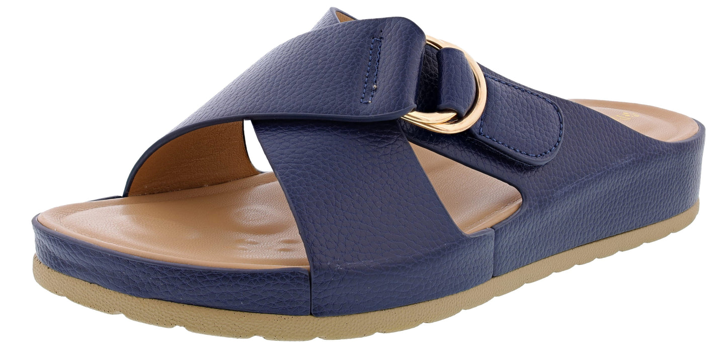 
                  
                    Patrizia Women's Rutha Adjustable Strap Slide Sandals By Spring Step
                  
                