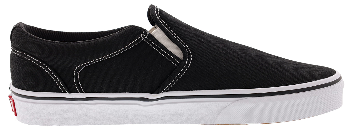 
                  
                    Vans Women's Asher Low Canvas Slip On Shoes
                  
                
