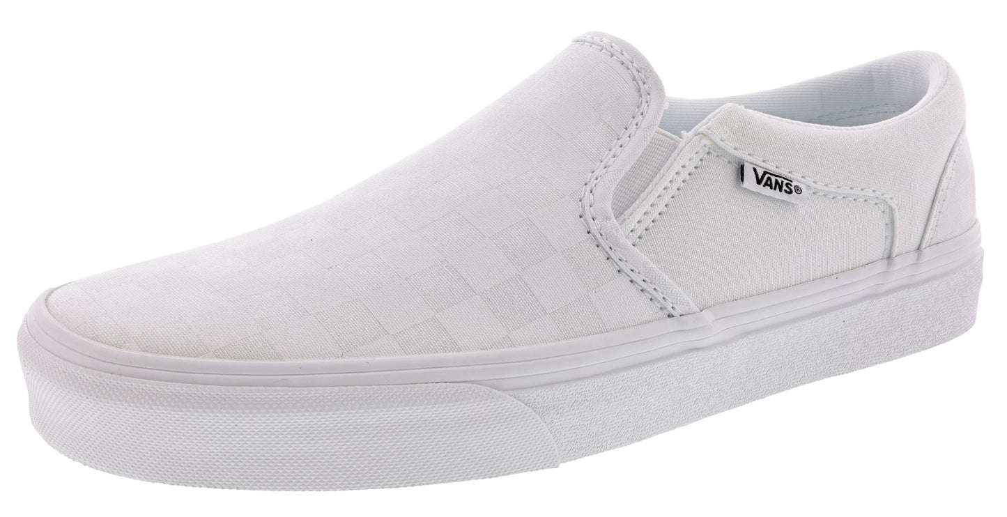 
                  
                    Vans Men's Asher Low Canvas Slip On Skating Shoes
                  
                