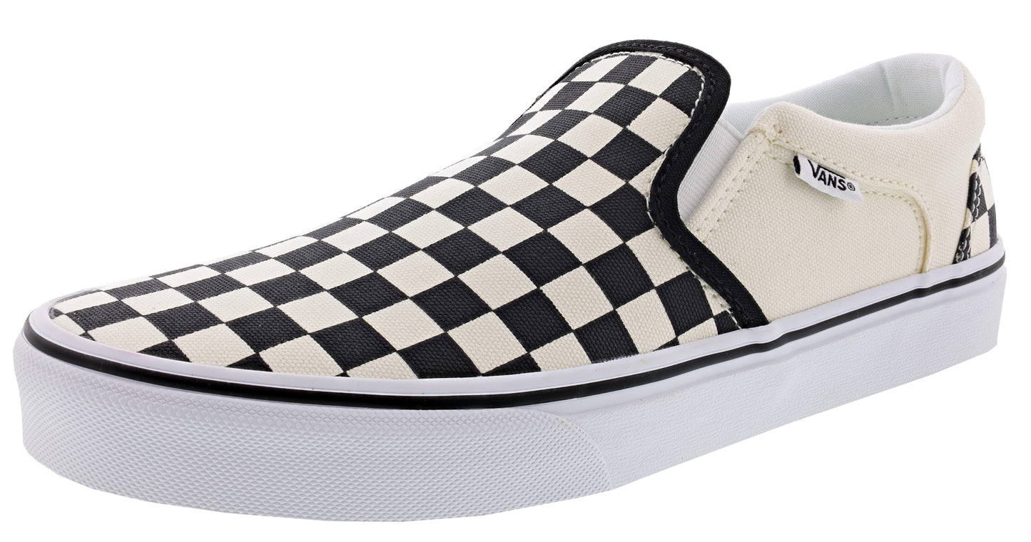
                  
                    Vans Men's Asher Low Canvas Slip On Skating Shoes
                  
                
