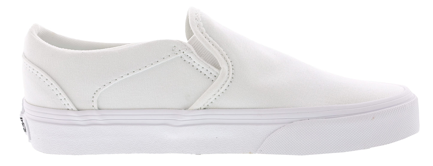 
                  
                    Vans Women's Asher Low Canvas Slip On Shoes
                  
                