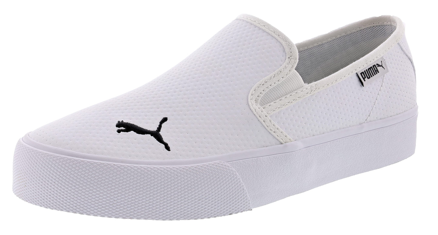 
                  
                    Puma Women's Bari Slip On Cat Leather Shoes
                  
                