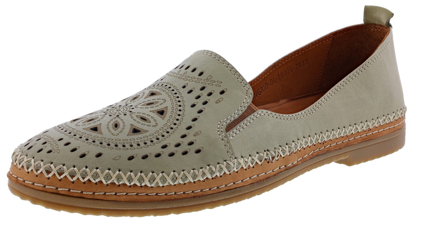 
                  
                    Spring Step Women's Ingrid Leather Slip On Loafer
                  
                