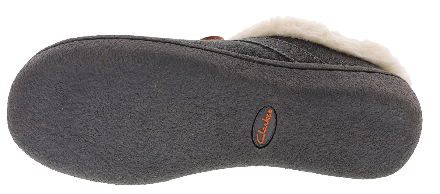 
                  
                    Clarks Women Warm Cozy Slip On Clog Slippers Rebecca
                  
                
