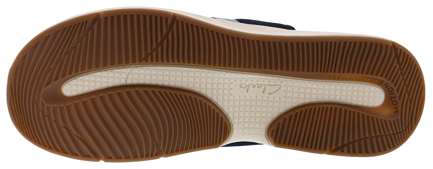
                  
                    Clarks Women's Solan Surf Hook & Loop Strap Narrow Flip Flops
                  
                