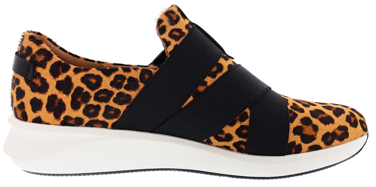 
                  
                    Clarks Women's Un Rio Strap Hook & Loop Slip On  Sneakers with Arch Support
                  
                