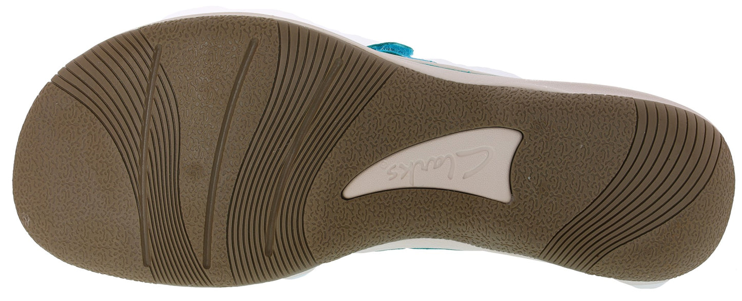 
                  
                    Clarks Women Sandals Lightweight Flip Flops Breeze Sea
                  
                