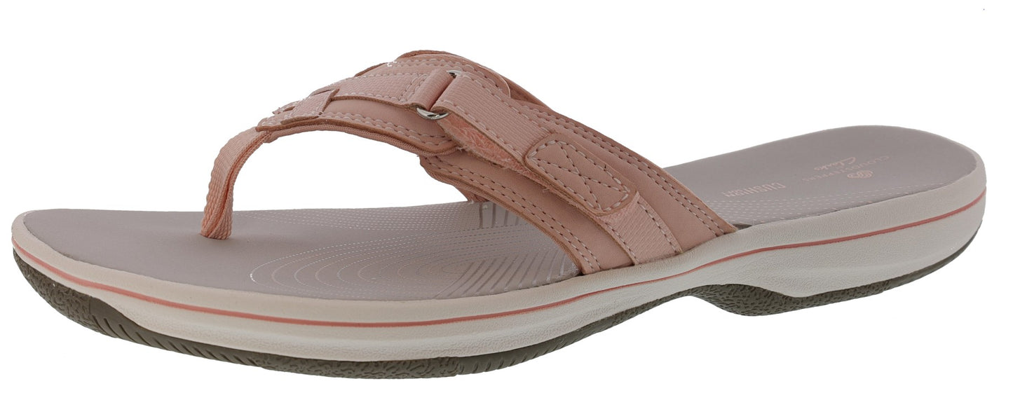 
                  
                    Clarks Women Sandals Lightweight Flip Flops Breeze Sea
                  
                