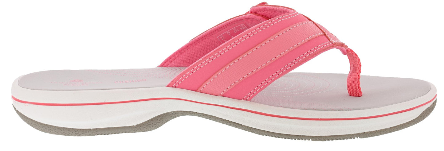
                  
                    Clarks Women Sandals Lightweight Flip Flops Breeze Sea
                  
                
