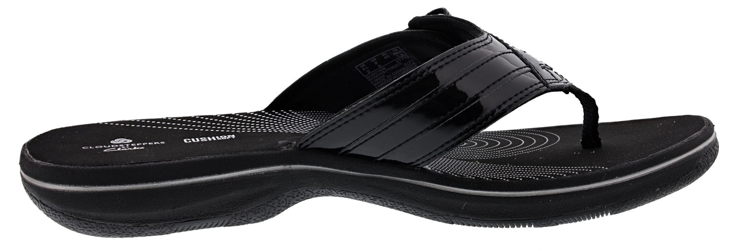 
                  
                    Clarks Women Sandals Lightweight Flip Flops Breeze Sea
                  
                