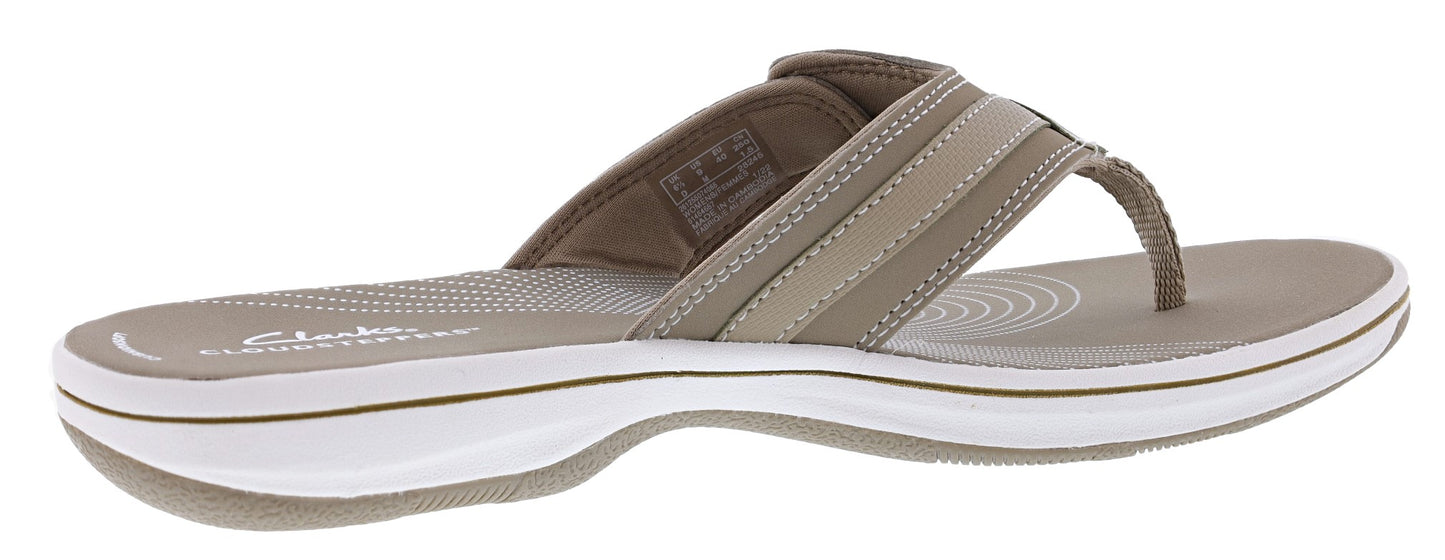 
                  
                    Clarks Women Sandals Lightweight Flip Flops Breeze Sea
                  
                