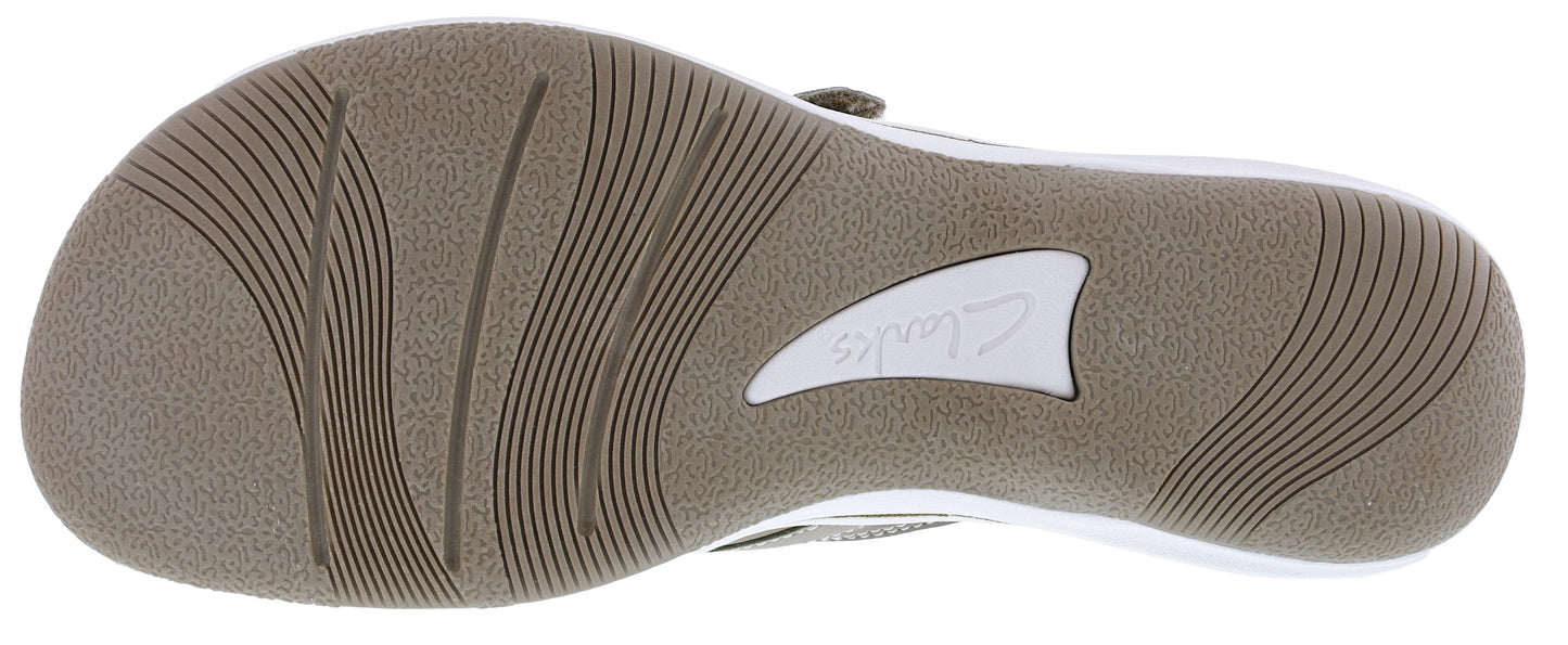 
                  
                    Clarks Women Sandals Lightweight Flip Flops Breeze Sea
                  
                