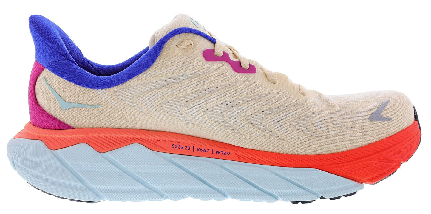 
                  
                    Hoka Arahi 6 Men's Ultra Marathon Cushioned Running Shoes for Bunions
                  
                