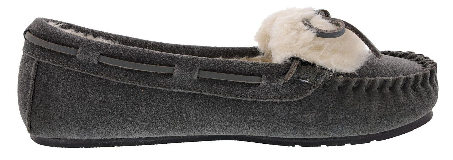 
                  
                    Clarks Women Warm Cozy Slip On Moccasin Slippers Holly
                  
                