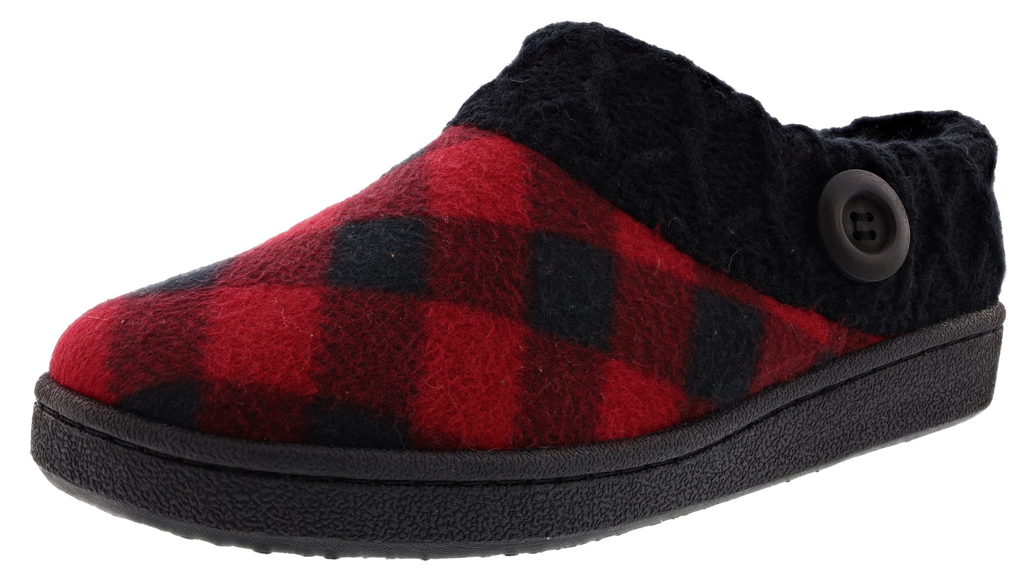 
                  
                    Clarks Women's Knitted Collar Clog Winter Slippers Angelina
                  
                
