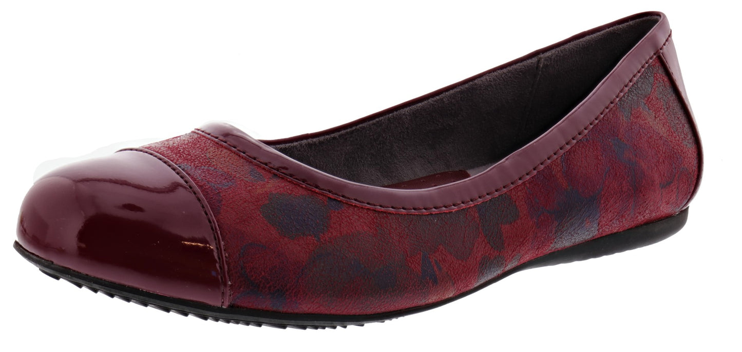 
                  
                    Softwalk Women's Napa Wide Width Slip On Ballerina Flats
                  
                