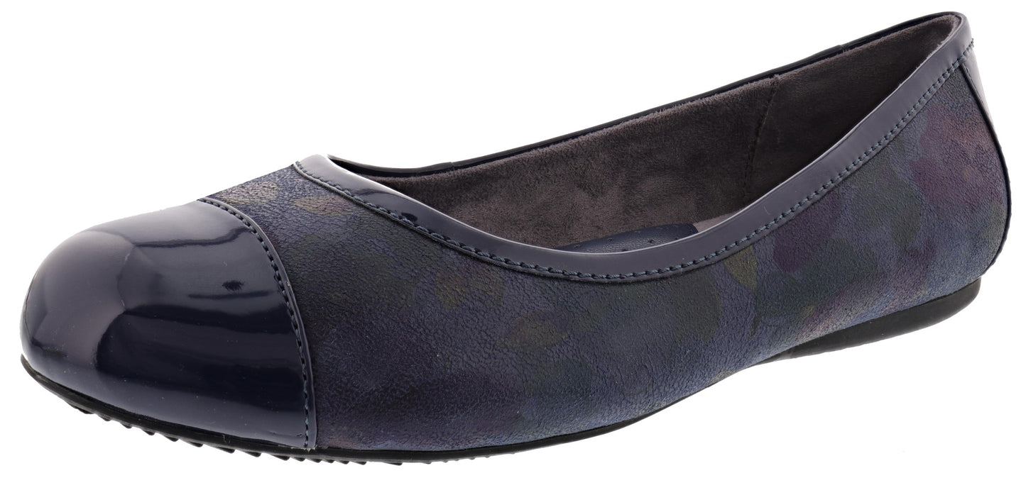 
                  
                    Softwalk Women's Napa Wide Width Slip On Ballerina Flats
                  
                