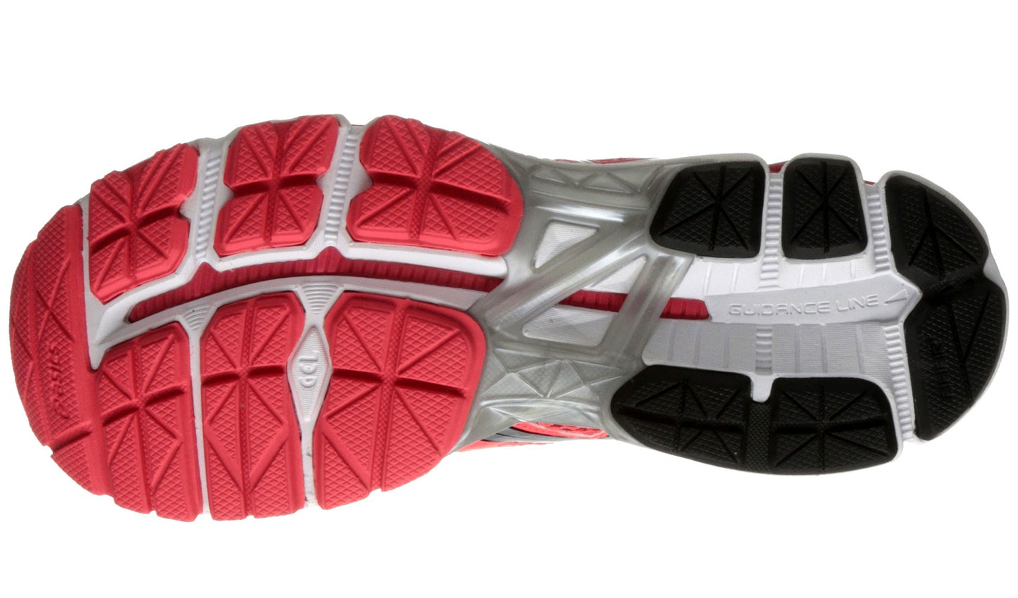 
                  
                    Sole of Hot Pink/Silver/Black ASICS Women Walking Trail Cushioned Running Sneakers
                  
                