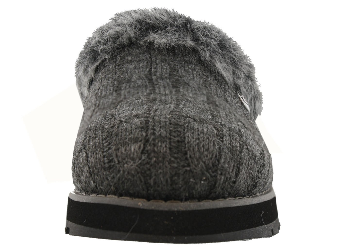 
                  
                    Skechers Women Wide Width Furry Cozy Open Back Slippers Ice Angel
                  
                