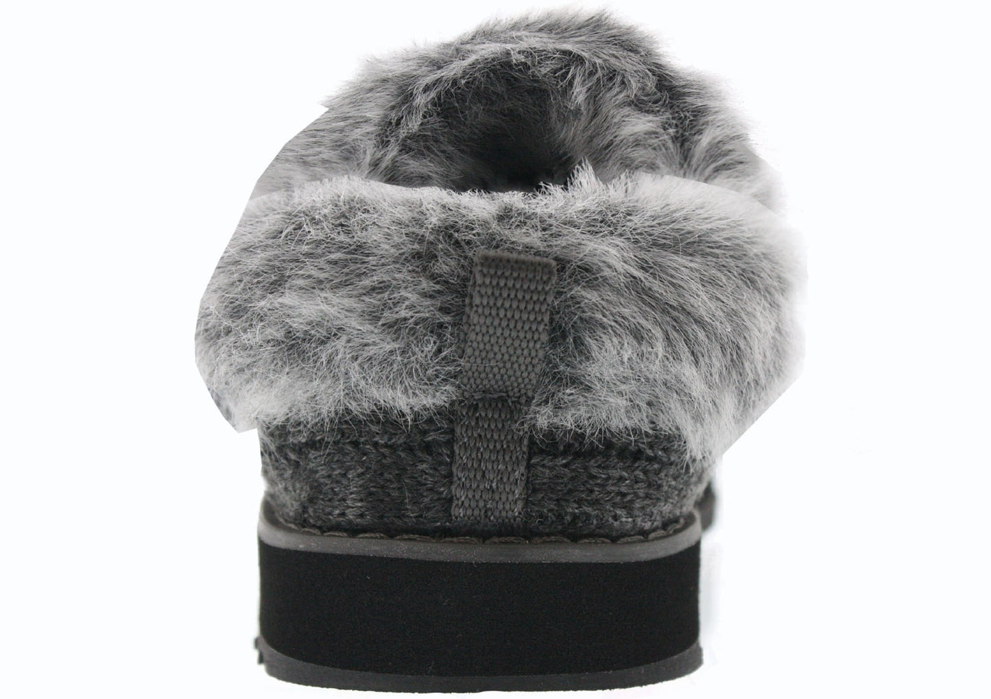 
                  
                    Skechers Women Wide Width Furry Cozy Open Back Slippers Ice Angel
                  
                