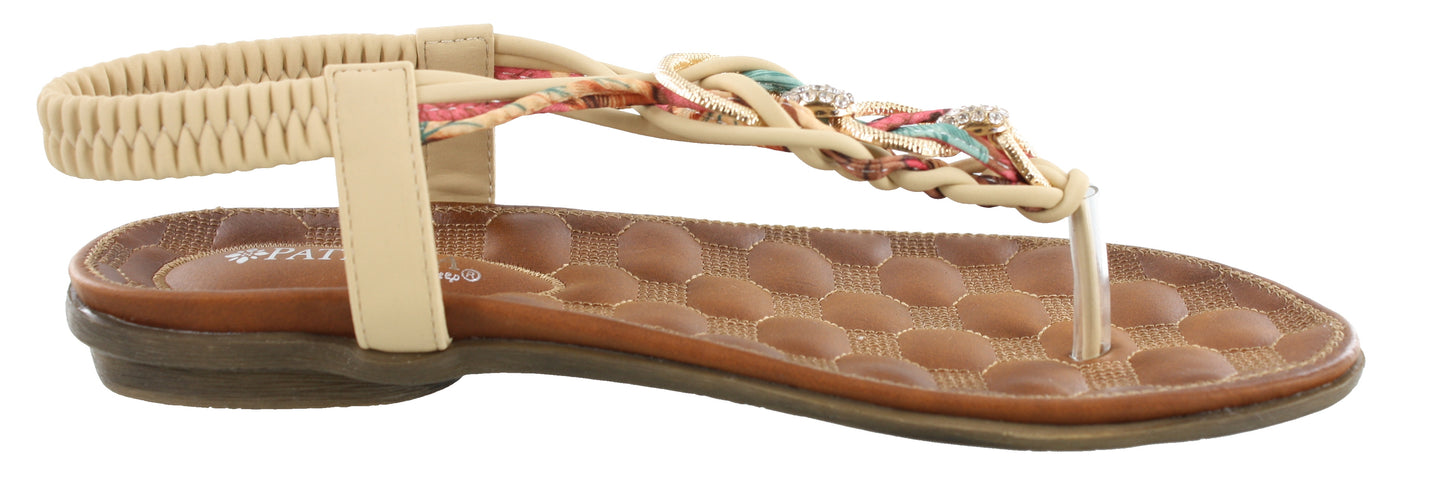 
                  
                    Patrizia Womens Gadelina Lightweight Summer T-Strap Sandals
                  
                