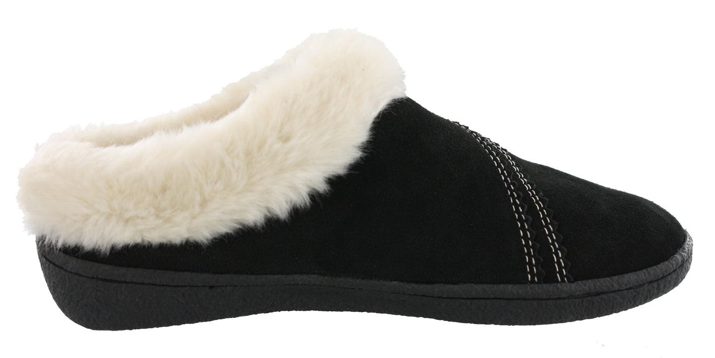 
                  
                    Clarks Women Warm Cozy Slip On Clog Slippers Rebecca
                  
                