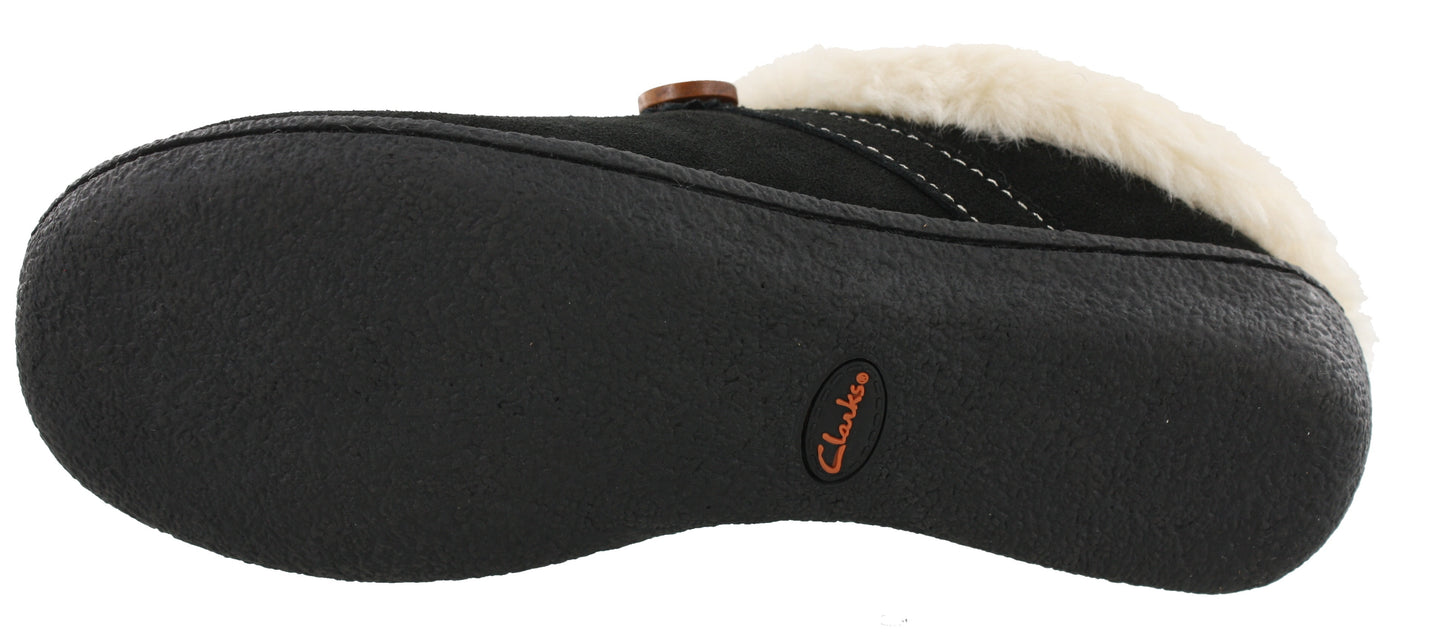 
                  
                    Clarks Women Warm Cozy Slip On Clog Slippers Rebecca
                  
                