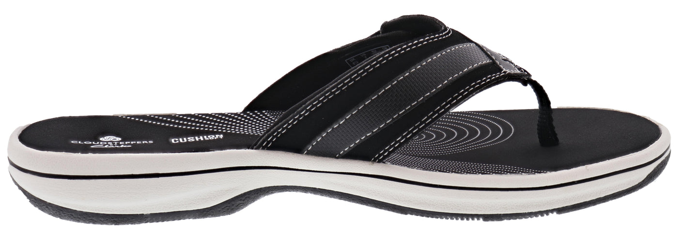 
                  
                    Clarks Women Sandals Lightweight Flip Flops Breeze Sea
                  
                