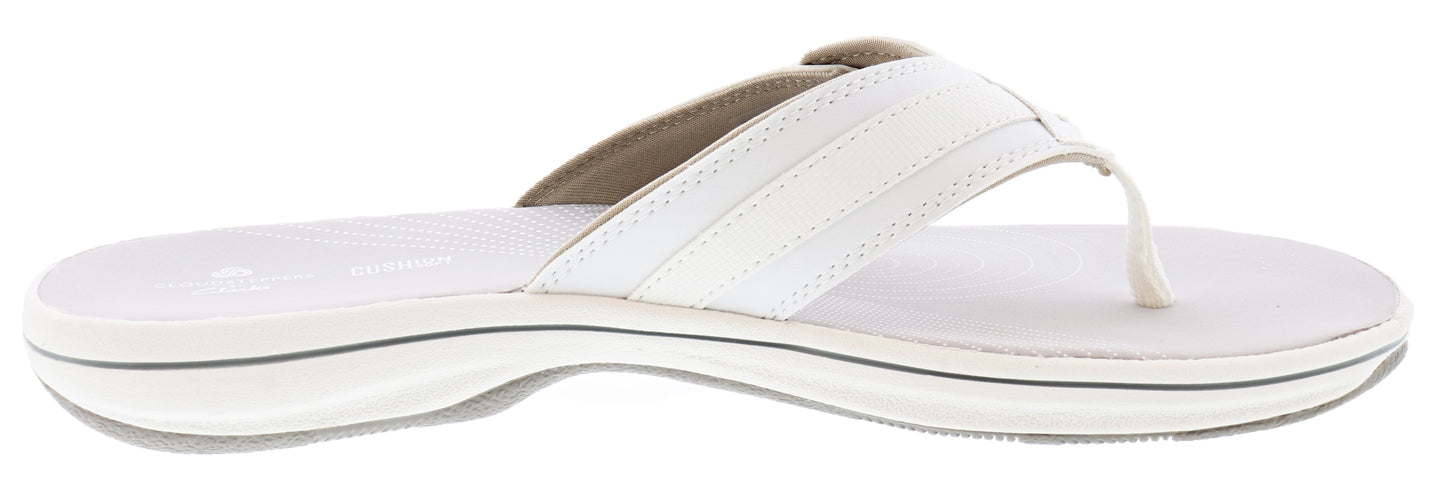 
                  
                    Clarks Women Sandals Lightweight Flip Flops Breeze Sea
                  
                