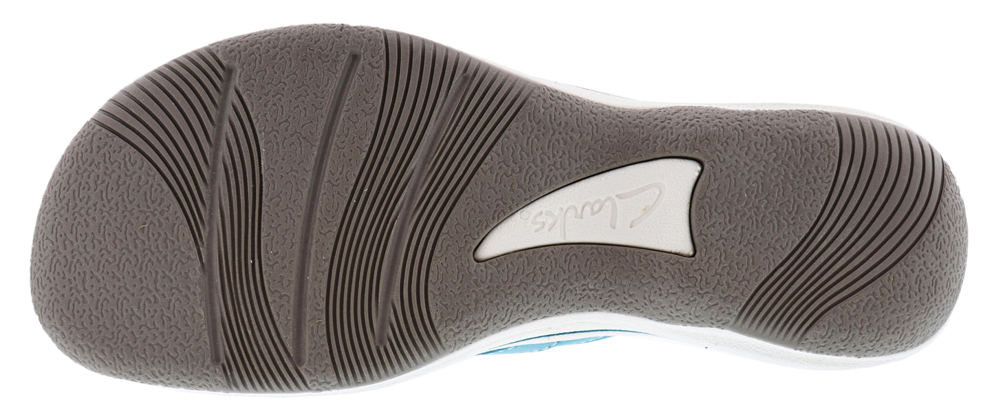 
                  
                    Clarks Women Sandals Lightweight Flip Flops Breeze Sea
                  
                