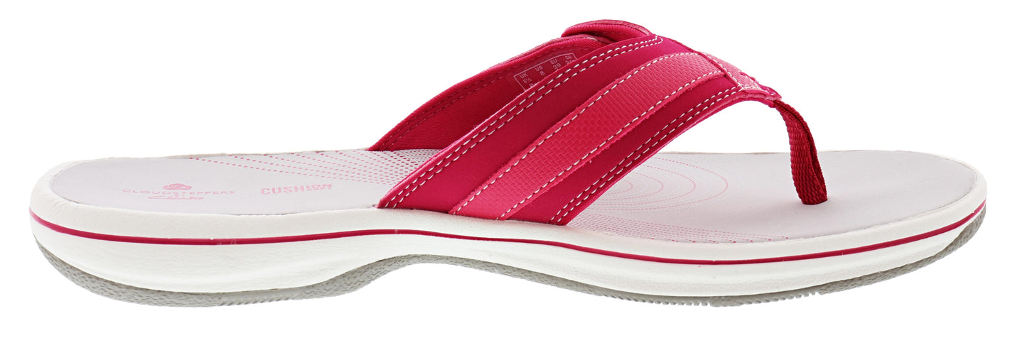 
                  
                    Clarks Women Sandals Lightweight Flip Flops Breeze Sea
                  
                