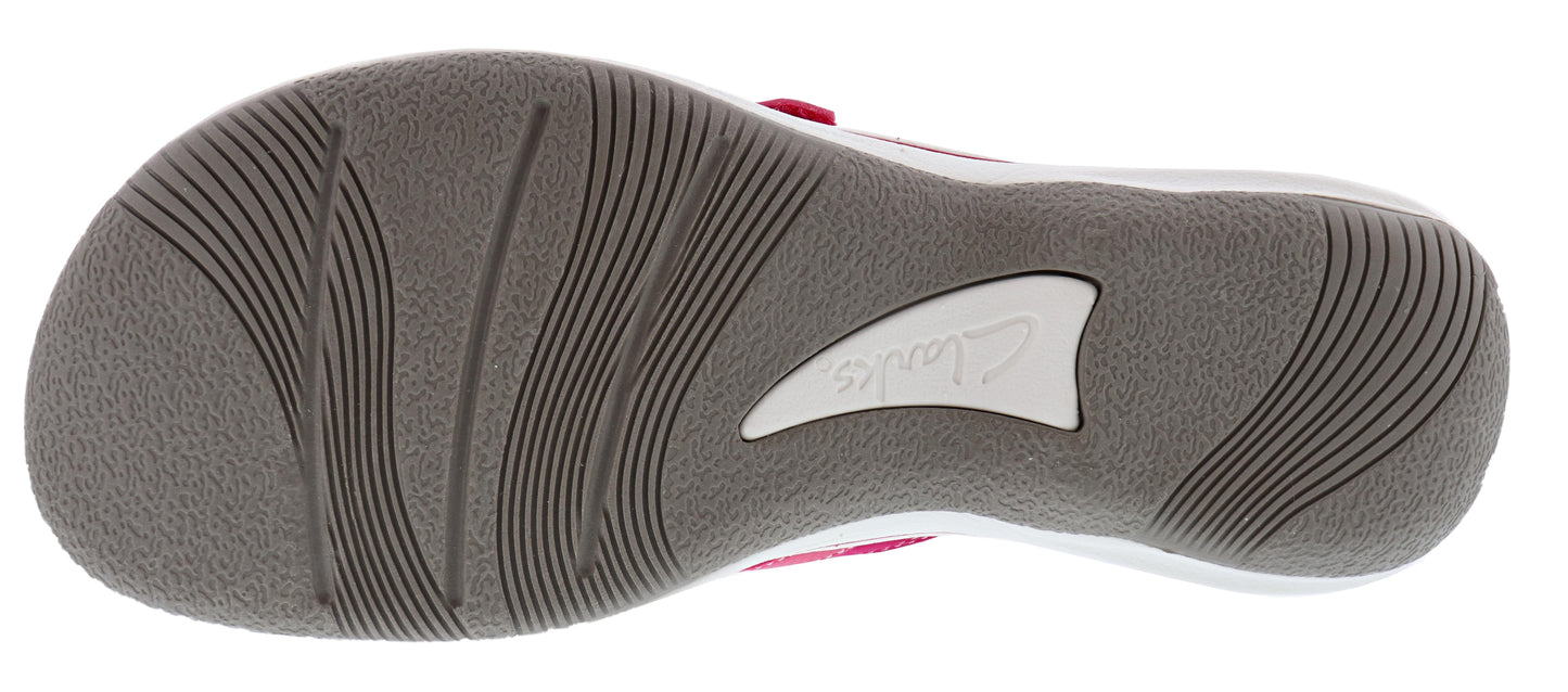 
                  
                    Clarks Women Sandals Lightweight Flip Flops Breeze Sea
                  
                