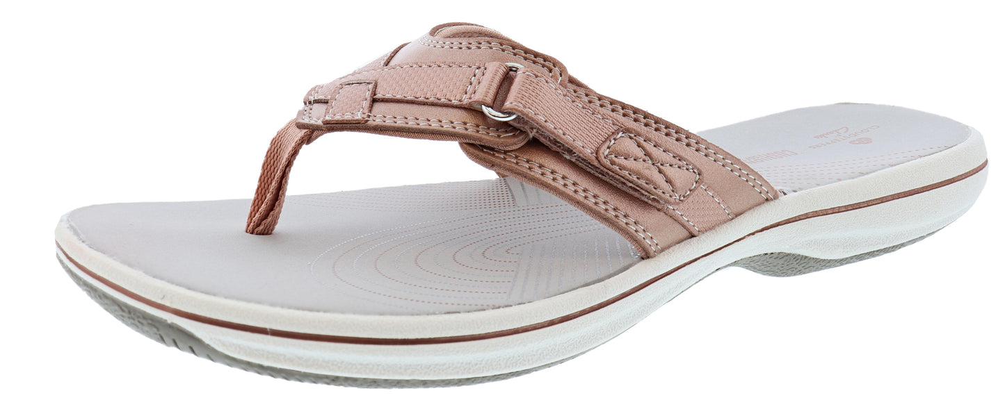 
                  
                    Clarks Women Sandals Lightweight Flip Flops Breeze Sea
                  
                