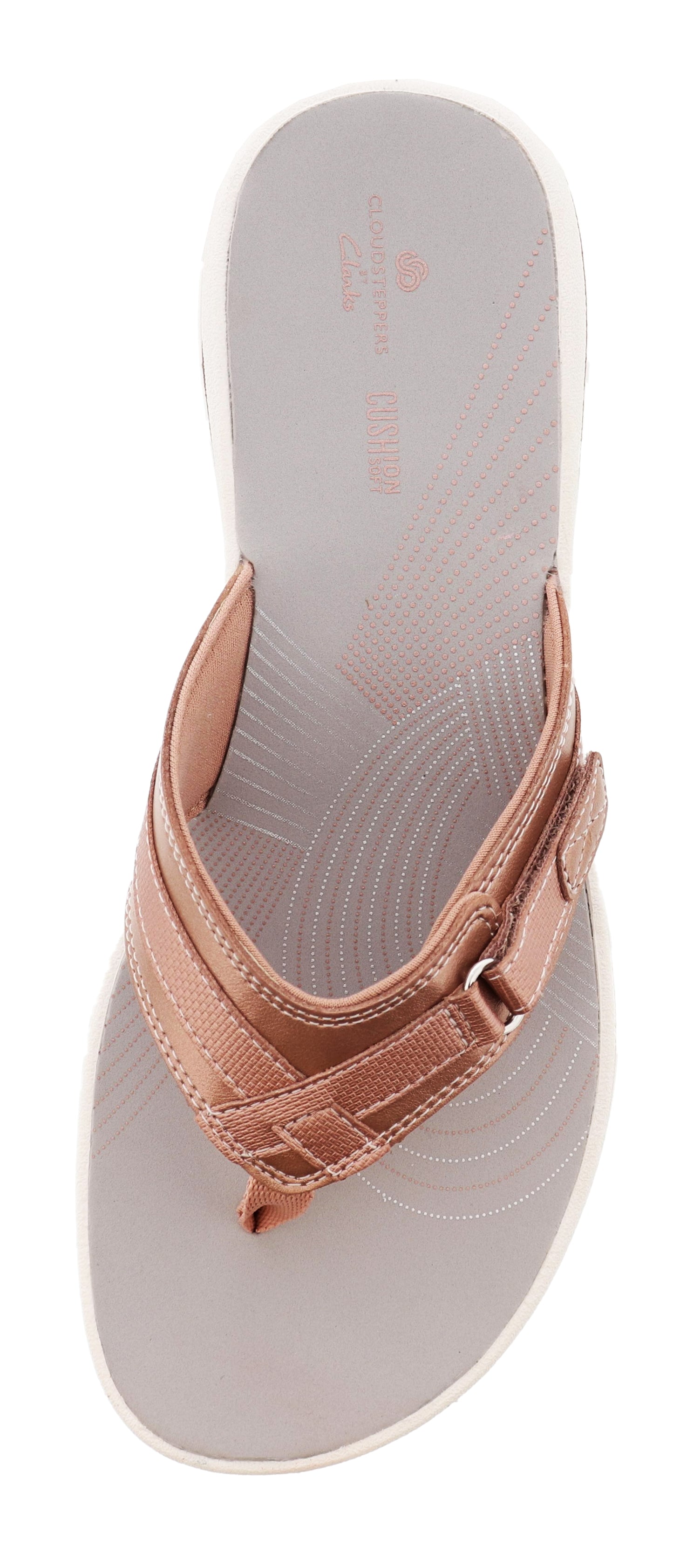 
                  
                    Clarks Women Sandals Lightweight Flip Flops Breeze Sea
                  
                